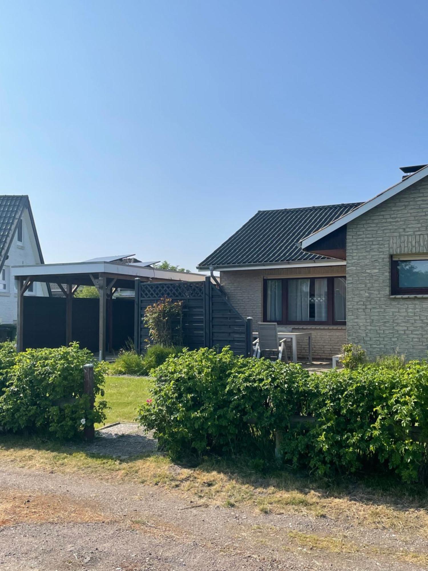 Gemuetliches Ferienhaus Hinterm Deich Nordstrand Eksteriør bilde
