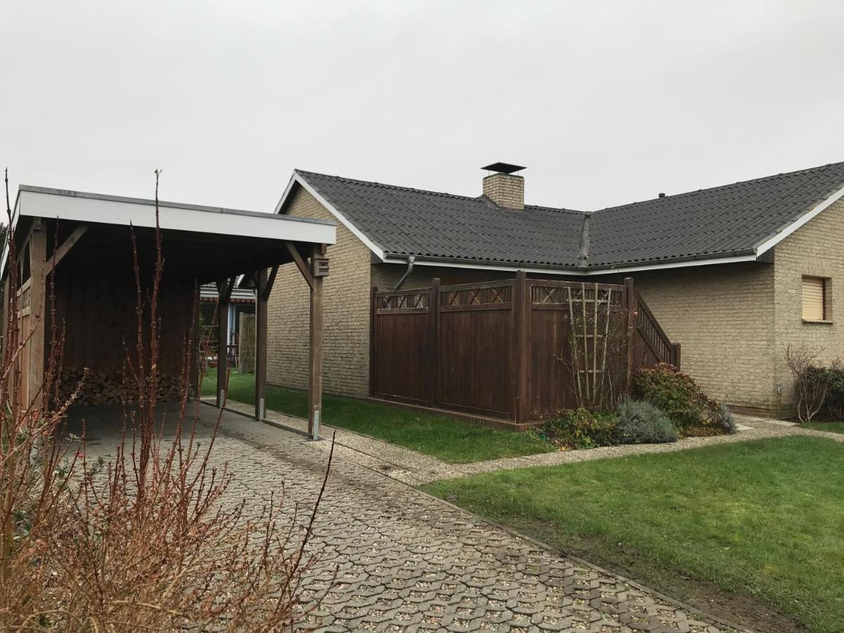 Gemuetliches Ferienhaus Hinterm Deich Nordstrand Eksteriør bilde