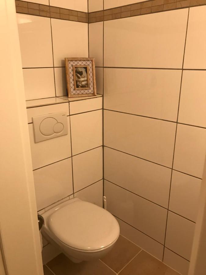 Gemuetliches Ferienhaus Hinterm Deich Nordstrand Eksteriør bilde